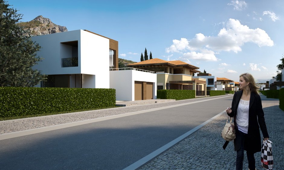 проект коттеджного поселка в Крыму, архитектурное бюро qbarchitecture, Кирилл Бабеев